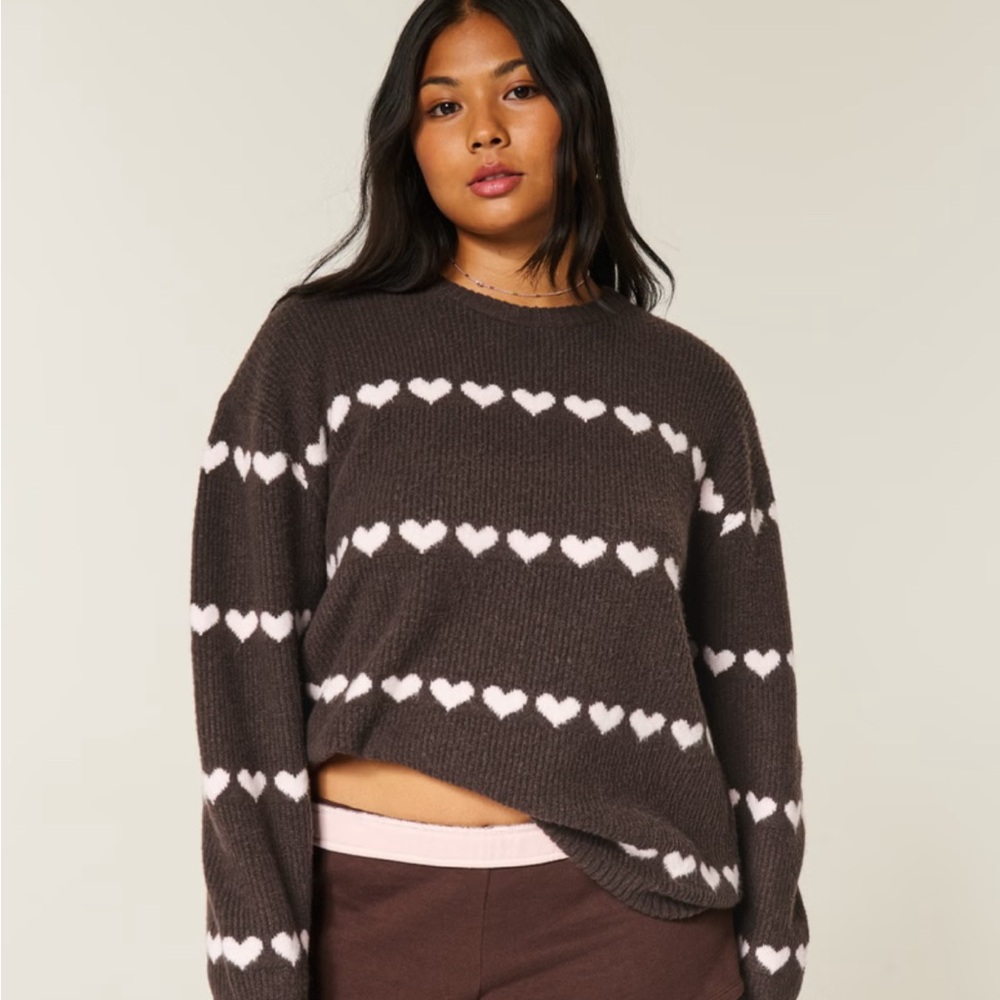 Hollister Oversized Crew Neck Sweater
